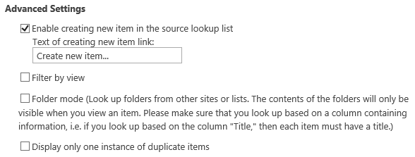 Create new columns for your cross-site lookup fields